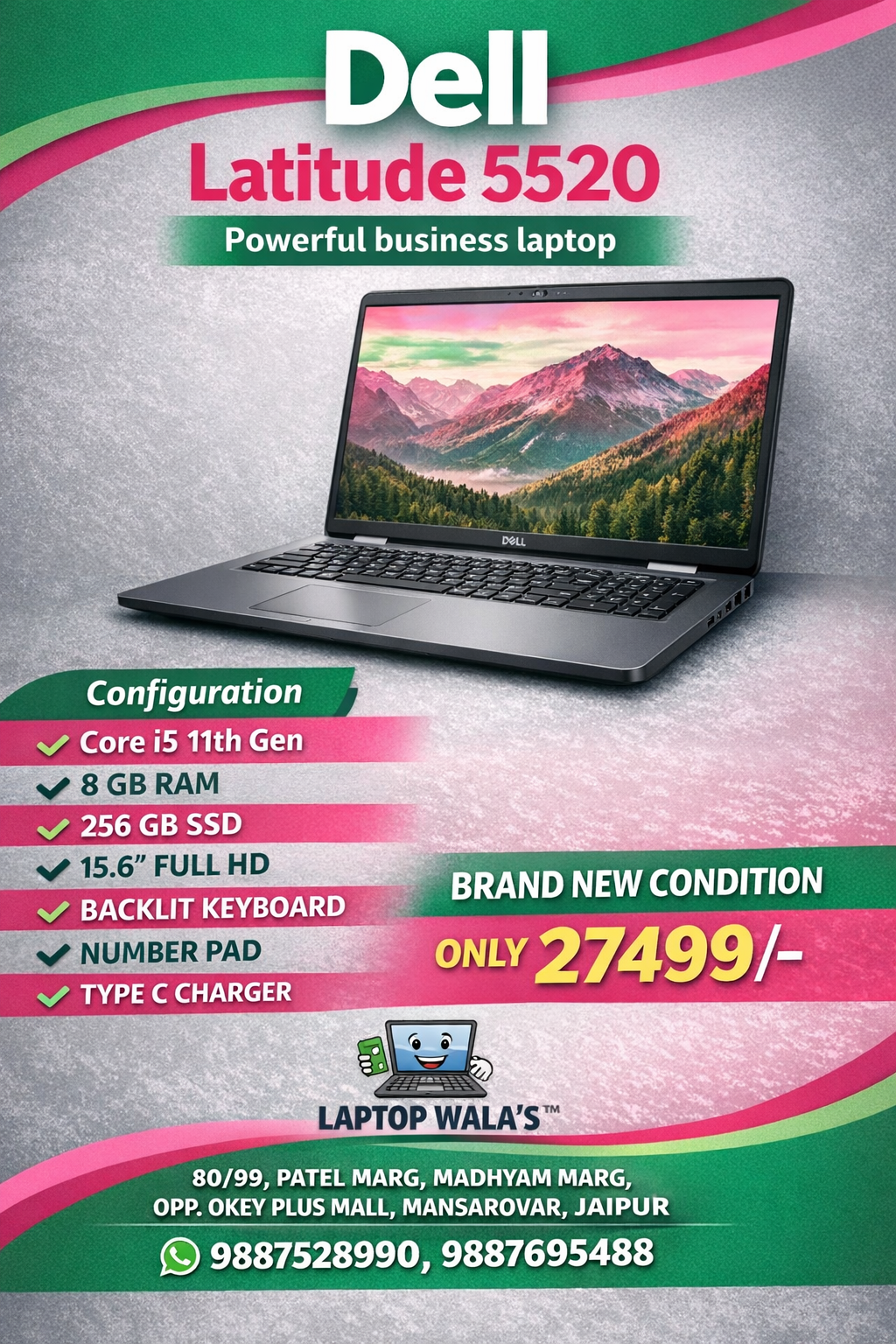 Dell Latitude 5520 Powerful Business Laptop