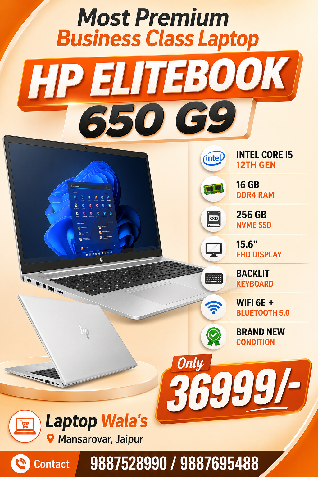 Most Premium EliteBook Laptop 650 G9